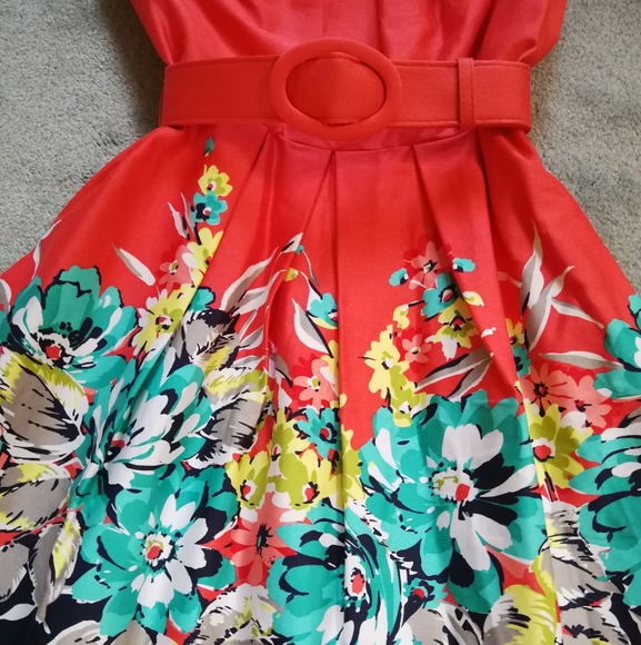 🏖️ New Spense Petite Sun Dress Size 2P - Picture 3 of 8